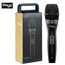 Stagg SDM90 Professional Cardioid Cynamic DC90 Cartridge VOCAL Microphone + Case