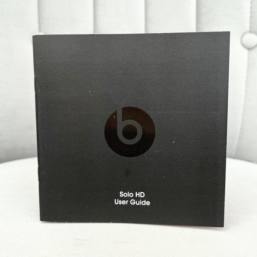 Beats Solo HD by Dr Dre Headphone Booklet / Catalogue 2 3 Studio Pro DJ Vintage - Picture 7 of 8