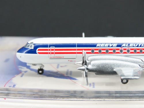 1:400 Aero Classics Die-Cast RAA Reeve Aleutian Lockheed L-188 Electra Aircraft - Picture 2 of 15