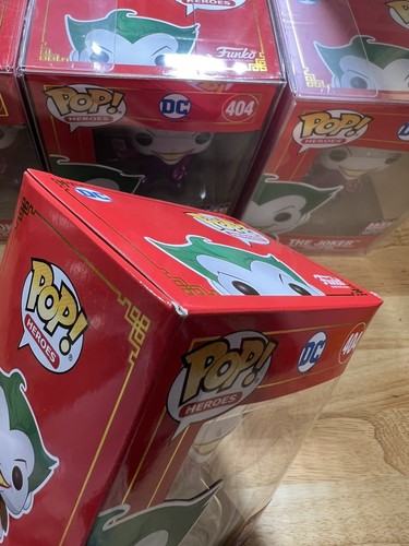 Funko Pop! Joker púrpura metálico exclusivo Shanghai 2021 DC Palacio Imperial #404 - Imagen 8 de 12