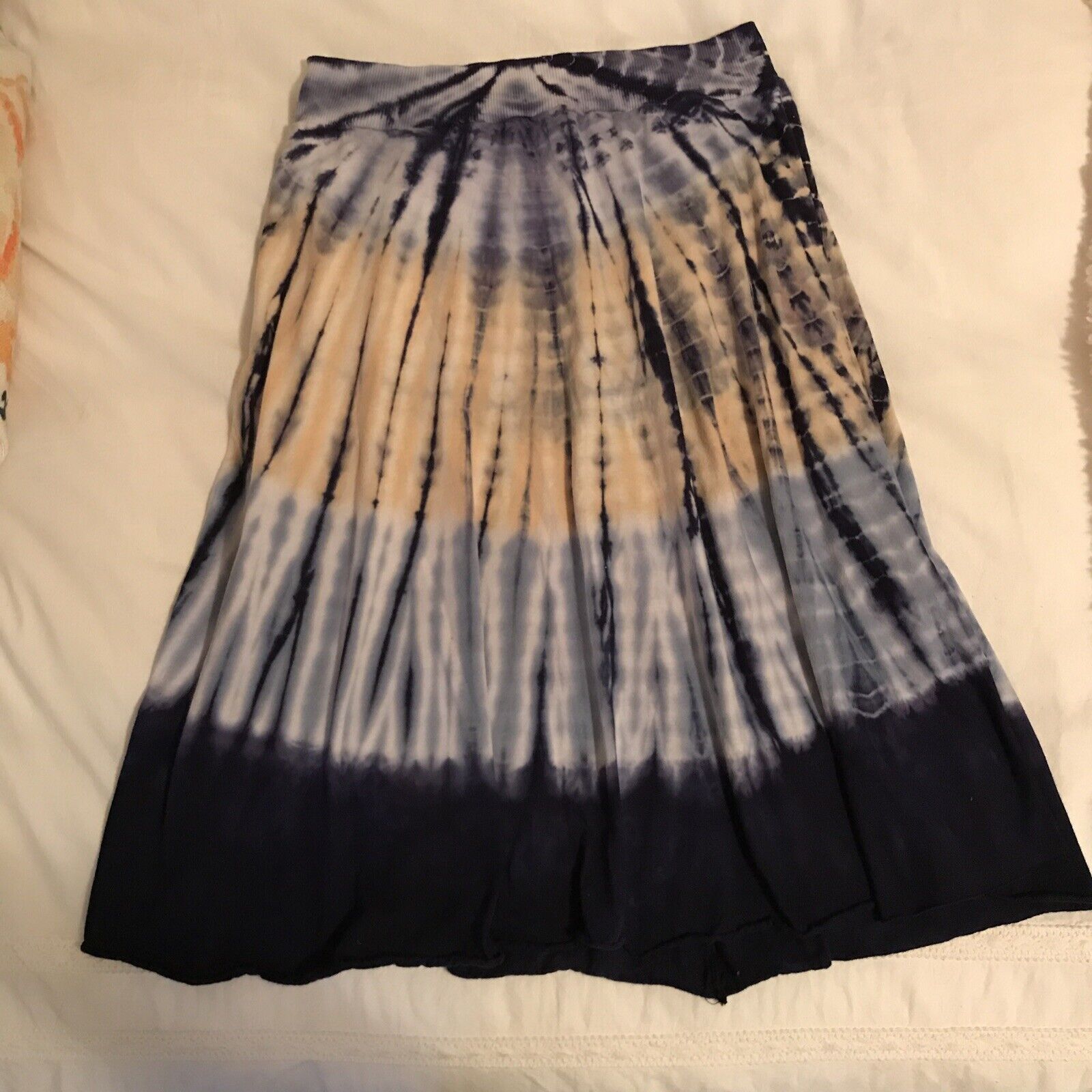 Tryst San Francisco Mall - M Cheap sale Gorgeous Boho Tie Made USA In Skirt Knit Dye