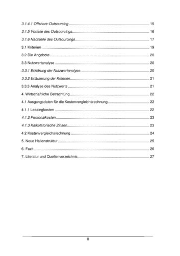 Betriebswirt BW Projektarbeit & Präsentation IHK Make or Buy Outsourcing - Bild 3 von 6