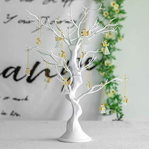 Albero Artificiale Bianco per Albero Centrotavola per Matrimoni Natale Compleanno Pa... - Foto 6 di 8
