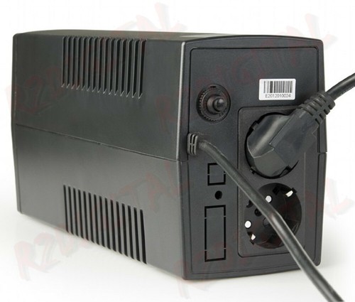 UPS GEMBIRD 650VA GRUPPO CONTINUITA CONTROLLO STABILIZZATORE SURRISCALDAMENTO PC - Picture 4 of 4