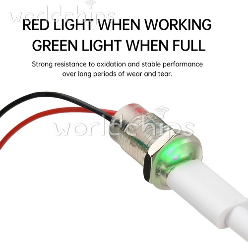 USB-C Power Connector 2Pin Wire LED light Panel Mount Female Waterproof Socket - Picture 3 of 36