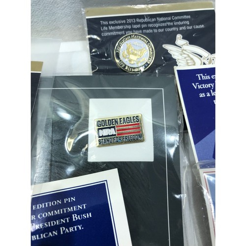 RNC Republican lapel pin collection lot, political election pins 16 pcs mixed - Picture 7 of 11