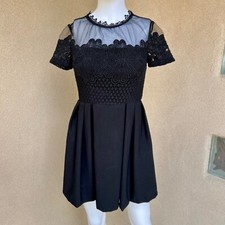 Little Black 50s Style Dress With Pockets