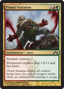Primal Visitation x4 - Gatecrash - NM-Mint, English - Gatecrash