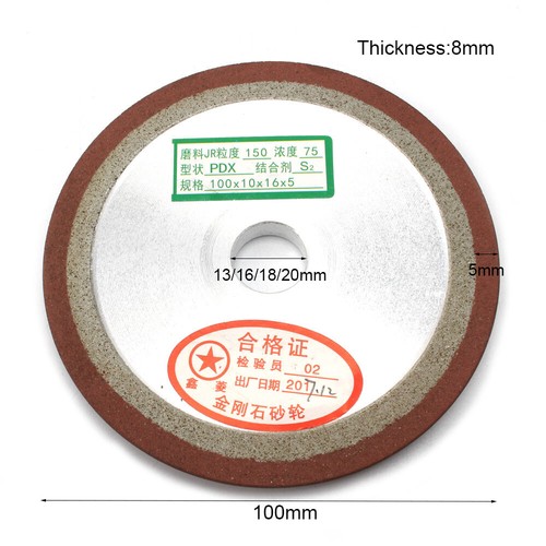 3" ~ 8" PDX Diamond Grinding Wheel Abrasive Disc Carbide Cutter Sharpeners Tool - Picture 16 of 28