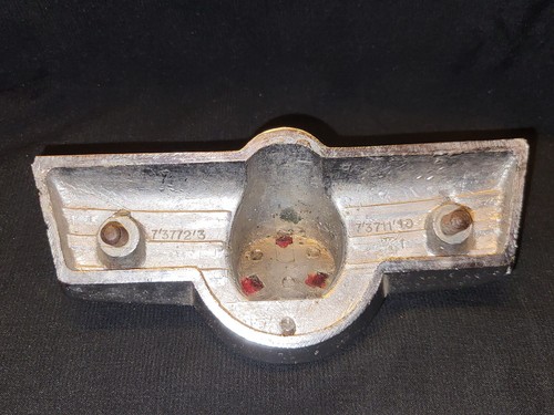 Vintage Morris Hindustan Motores Hm Ambassador Coche Monogram Capucha Ornamento - Imagen 7 de 8
