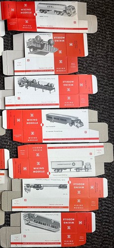 19 Wiking WM Karton leer Leerkarton Pappkarton Pappe H0 1:87 OVP HE5 å - Picture 4 of 4