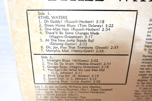 Ethel Waters – Oh Daddy! (1921-1924) Vinyl LP - Imagen 3 de 7