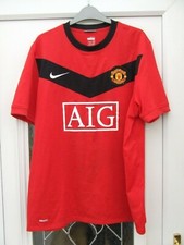 ORIGINAL AUTHENTIC Manchester United Home Football Shirt 2009/10 Adults XL Nike