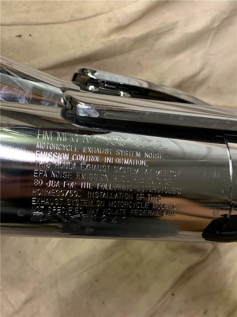 Honda HONMZ80600 Exhaust Muffler Assy Sankei 2286 | eBay