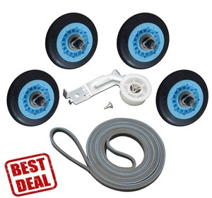Dryer Roller Repair Kit For Samsung DV45H7000EW/A2 DV48H7400GW/A2