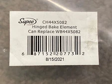 SUPCO WB44X5082 GE Oven Bake Element Hotpoint CH44x5082 NEW