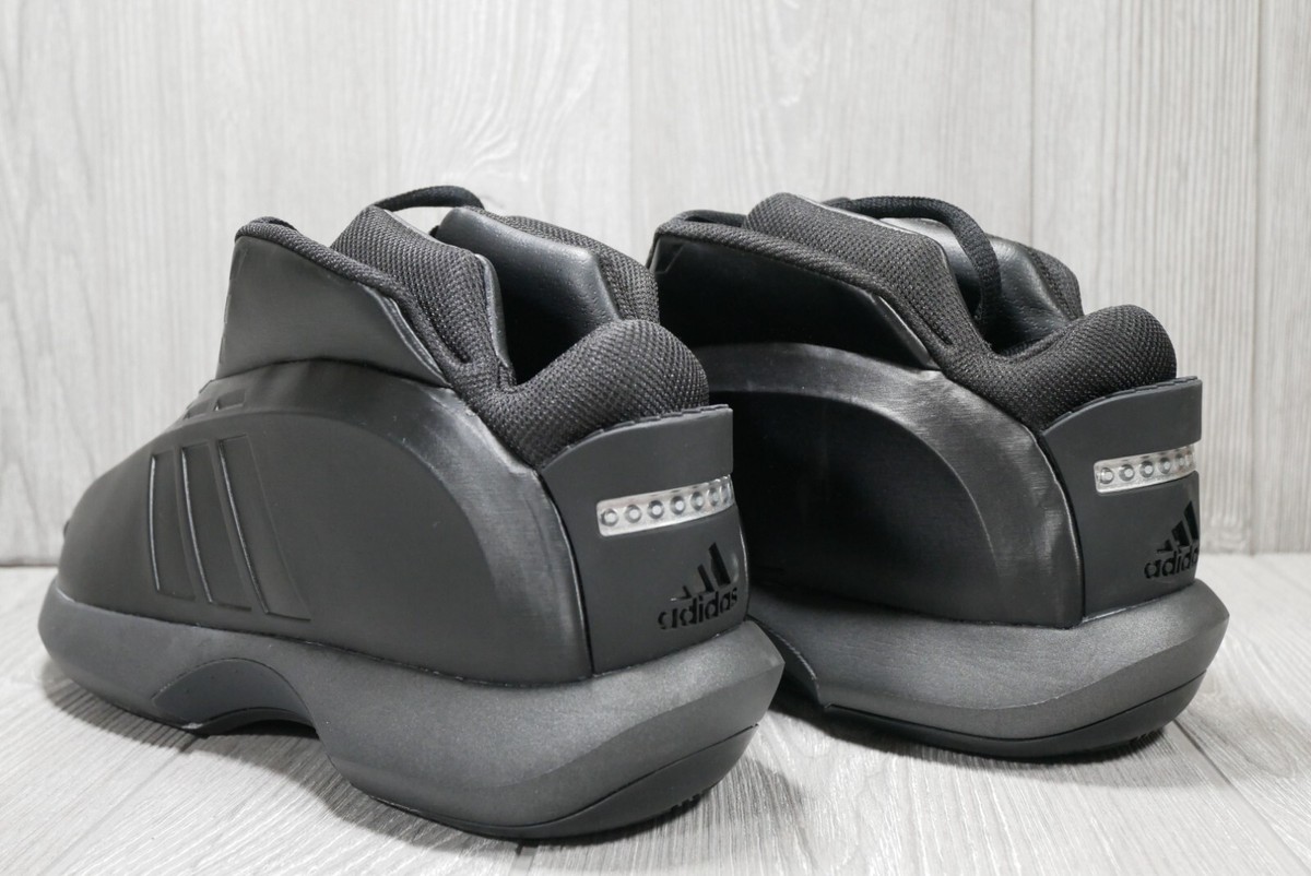 New Adidas Crazy 1 Triple Black Streetwear Basketball Kobe Bryant