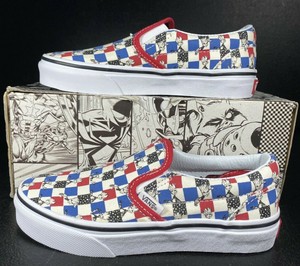 vans slip on avengers