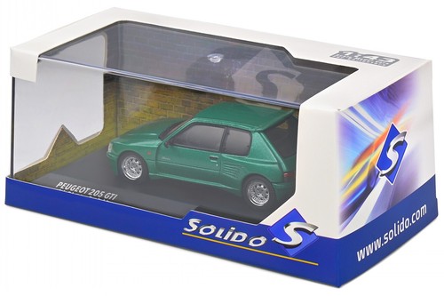 Peugeot 205 Dimma 1992 verde modelo de coche S4310807 Solido 1:43 - Imagen 4 de 6