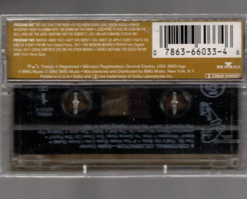 A Centennial Celebration: The Best of Eddie Cantor (Cassette, 1992, RCA) NEW - Picture 2 of 2