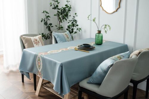 Nuevo Mantel Rectangular Comedor Mantel Cubierta Cocina Escritorio Cena Decoración del Hogar - Imagen 2 de 25