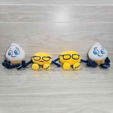 Culver's ICE CREAM & GOLDIE Cheese Curd Promotional Plush Lot of 4 Stuffed Toy