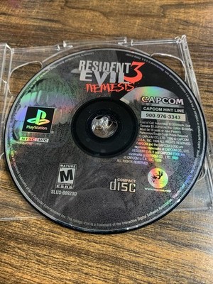 Resident Evil 3: Nemesis (PlayStation 1, 1999)