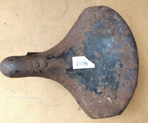 vintage motor bike solo saddle seat frame Triumph/ARIEL/ BSA? - Picture 13 of 14