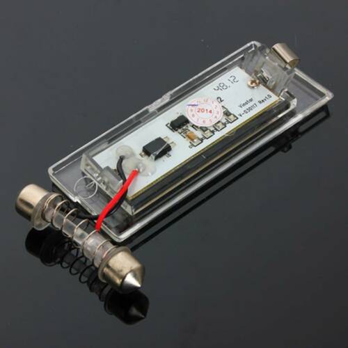 New Portable License Plate Light Auto High lumen 12V 2pcs Car Error - Picture 5 of 11