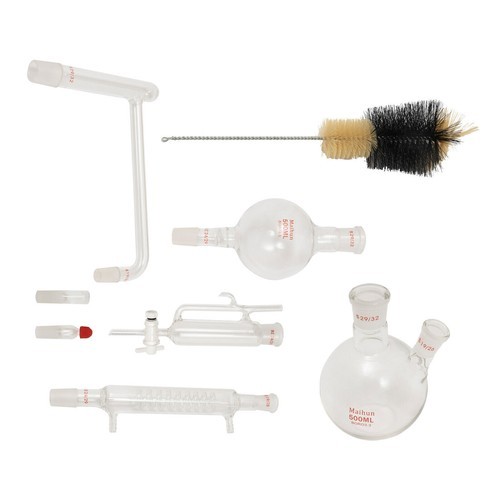 Professional Distillation Apparatus 500ml Lab Distillation Glassware Kit 1000W - Bild 9 von 24