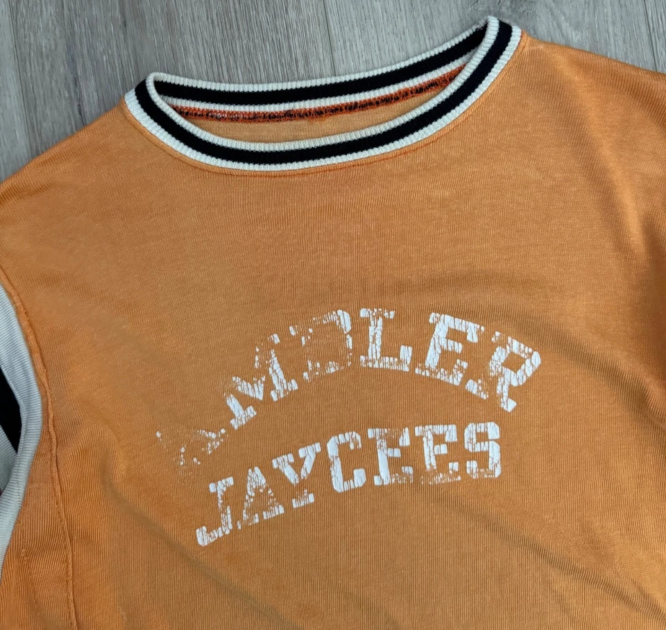vintage 1950s Ambler Jaycees Jersey Tee Southern Athletics Shirt Size M/L USA - Image 3 of 4