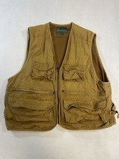 Vintage NOATAK Mens Large Outdoor Fishing Multi-Zip Pocket Vest Tactical
