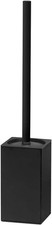Fast US Shipping Stainless Steel 304 Standing Black Square Toilet Brush Black 