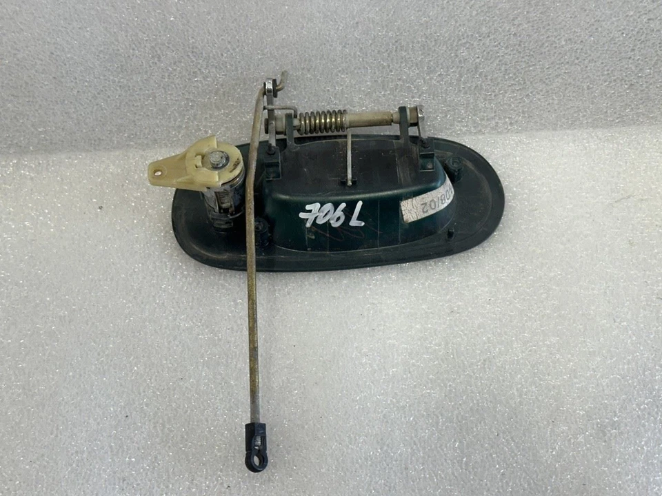 Jaguar XK8 2003 manija de puerta del lado del conductor izquierdo HGZ Jaguar Racing verde Foto 3 de 4