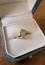 Vintage 1.71ct Marquise Diamond Solitaire Ring | 18ct Yellow Gold | D Colour | S