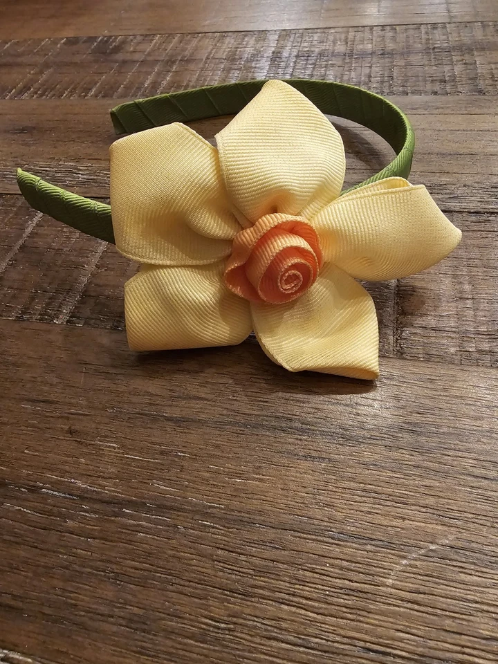 NUEVO SIN ETIQUETAS Gymboree Niña Narciso Jardín Flor Diadema Línea de Ropa Primavera 2013 Foto 2 de 4