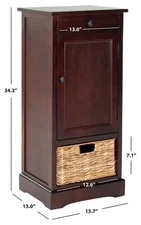 Safavieh RAVEN STORAGE UNIT, Reduced Price 2172767209 AMH5703D