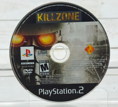 **DISC ONLY** Killzone (Sony PlayStation 2, 2004) Black Label