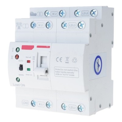 4P Double Power Automatic Transfer Switches Electrical Selector Switches
