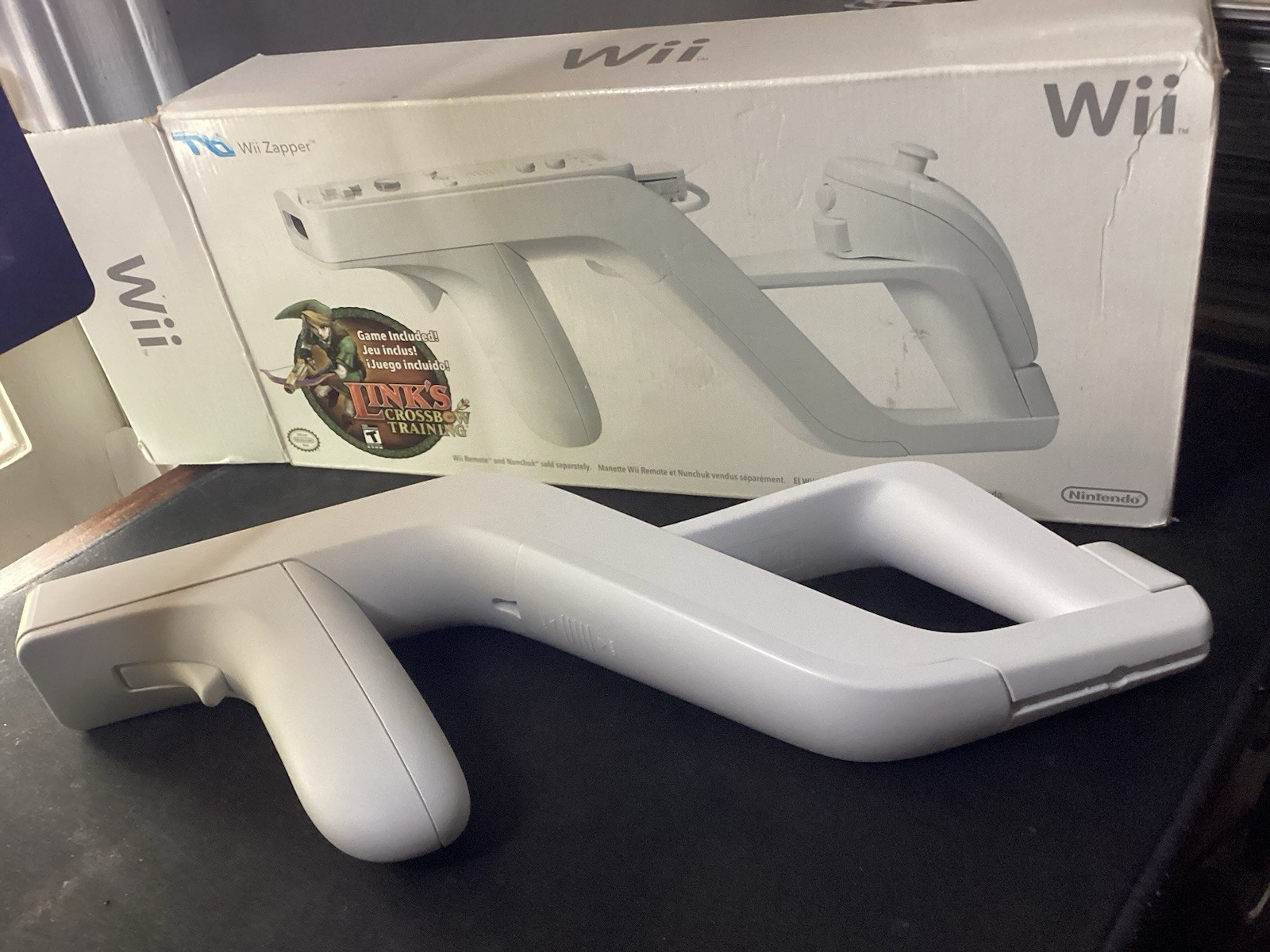 Nintendo Wii Zapper Link's Crossbow Training OEM Original Bo