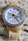 Fossil Stella Watch ES-2455 Womens 37mm Case Day Date, 5-1/4 Inch Wrist Max — photo 4