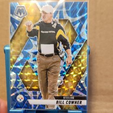 Panini 2025 Mosaic Reactive Blue Mosaic Prizm Bill Cowher Steelers #226