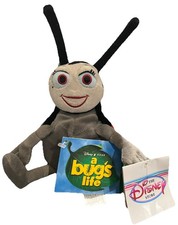 Francis Mini Bean Bag A Bugs Life Plush The Disney Store Stuff Toy 8  