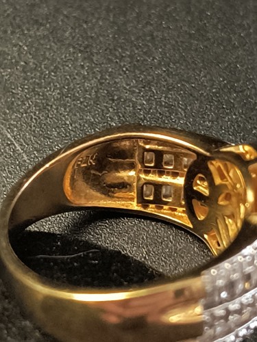 Bellissimo anello in argento sterling 925 CN misura 6,75 - Foto 7 di 9
