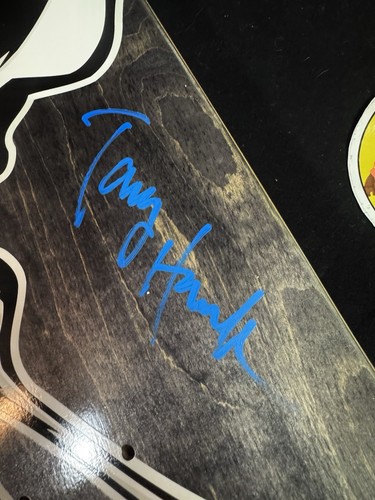 RARO MAZZO DI SKATEBOARD FIRMATO Tony Hawk Falcon 1 THPS Birdhouse AUTOGRAFATO - Foto 4 di 7