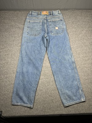 Ecko Unltd Mens Jeans 32x32 Blue Vintage Skater Baggy Y2K Limited Distressed