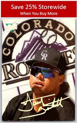 Dante Bichette 1993 Studio #24 Colorado Rockies