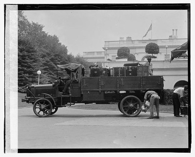 President's trunks,June 1923,Warren G. Harding,President of United States
