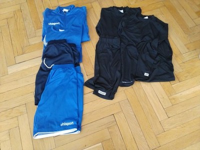 UHLSPORT Fussball Shirts Hosen Unterziehfunktionwäsche TOP Gr. L  Kombipaket