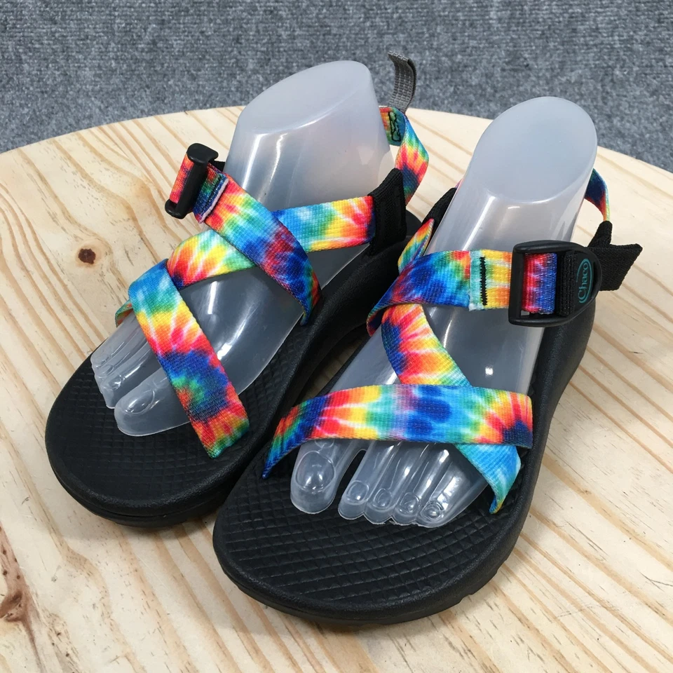 Sandalias Chaco Niños 1 Z/1 Clásicas Senderismo Multicolor Punta Abierta Confort ICH199812 Foto 3 de 4